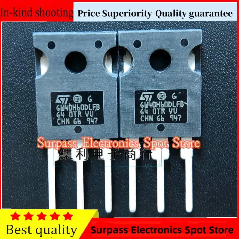 10PCS-100PCS  GW40H60DLFB STGW40H60DLFB  TO-247 MOS 40A 600V Price Superiority-Quality guarantee