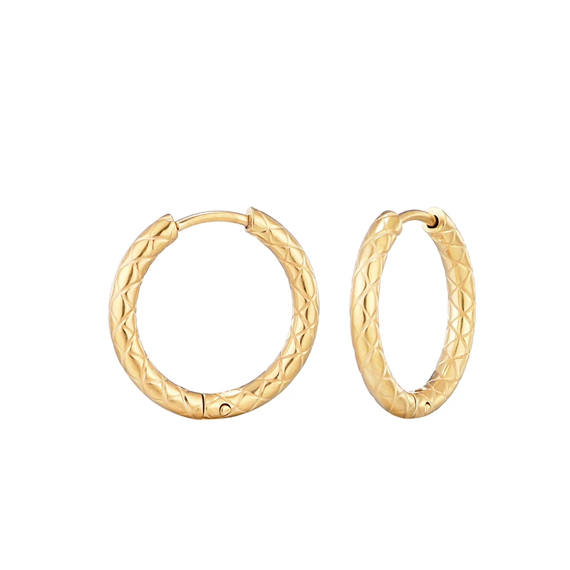 2 stücke Mode Edelstahl Hoop Ohrringe Für Frauen Männer Gold Silber Farbe Tiny Knorpel Piercing Trendy Weibliche Hoops Schmuck – Detail 15