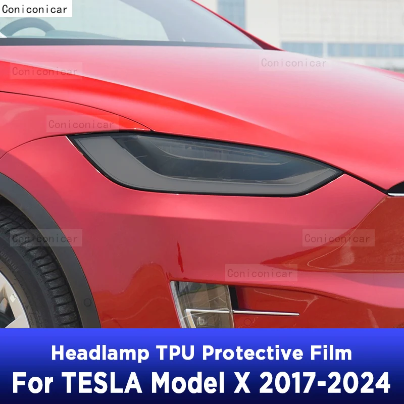 

Защитная пленка для фар TESLA Model X 2017-2024 из ТПУ с защитой от царапин