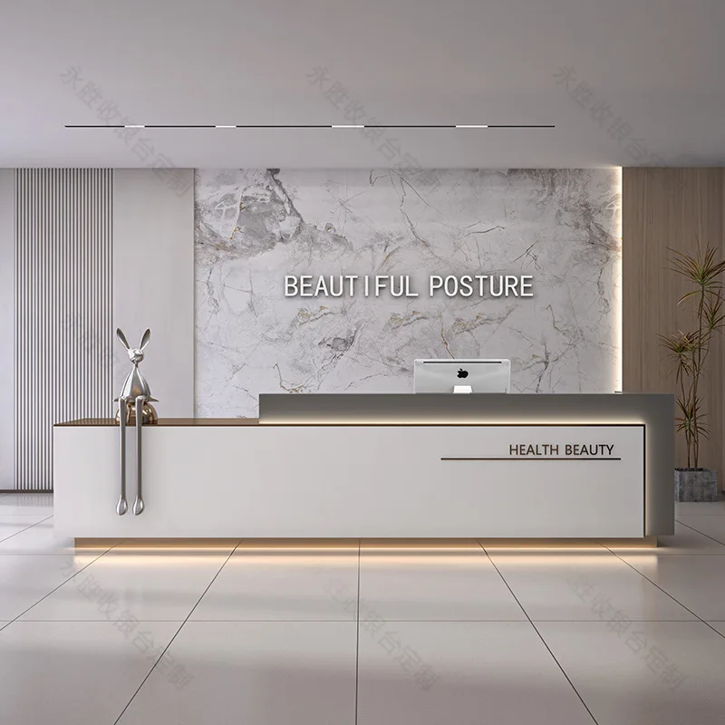 

Luxurious Grand Reception Desks Modern Sales Advanced Reception Desks Lobby Hotels Guesthouses Office Furniture Receptie