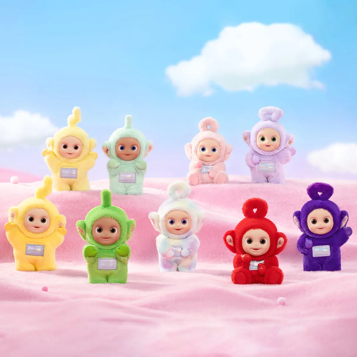 

For Teletubbies Vibrancy Series Blind Box 1:1 Replica Box Guess Bag Toy Doll Cute Anime Figure Desktop Ornaments Collection