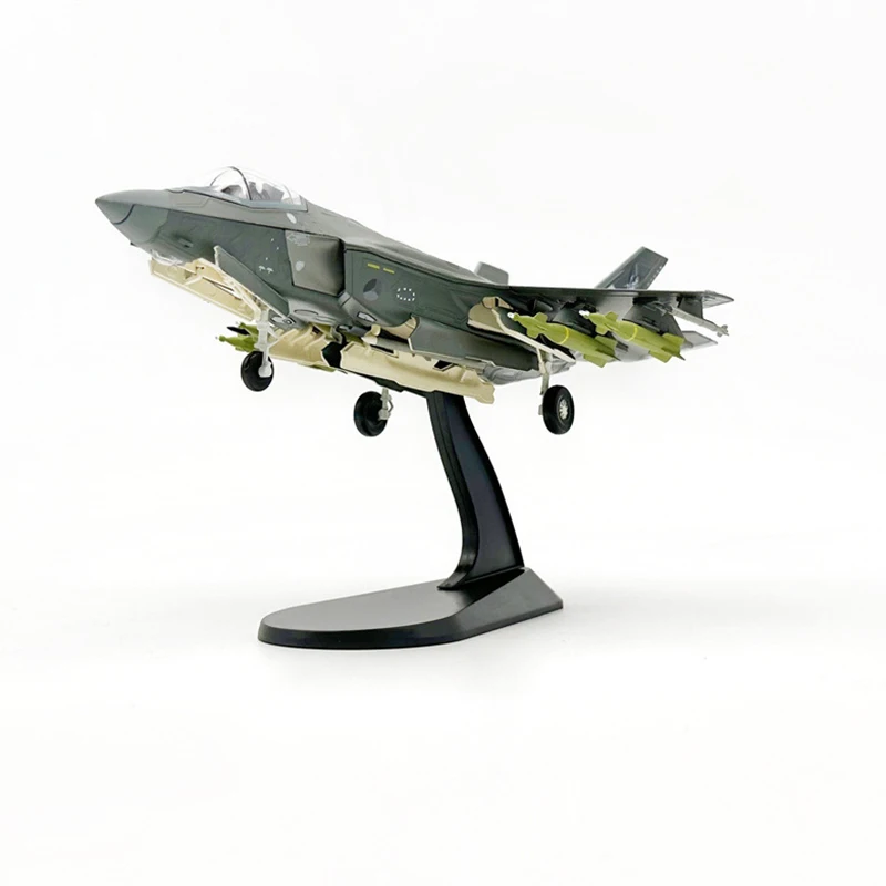 دييكاست سبيكة معدنية 1/72 مقياس السلاح الجو النهائي F35 F35A F-35A F-35 طائرة مقاتلة نموذج طائرة لجمع