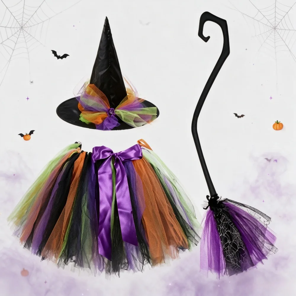Cosplay Complete Outfit Multi-layer Fluffy Puff Tutu Skirt For Carnival Masquerade Stage Theme Party Shooting Halloween Cosplay