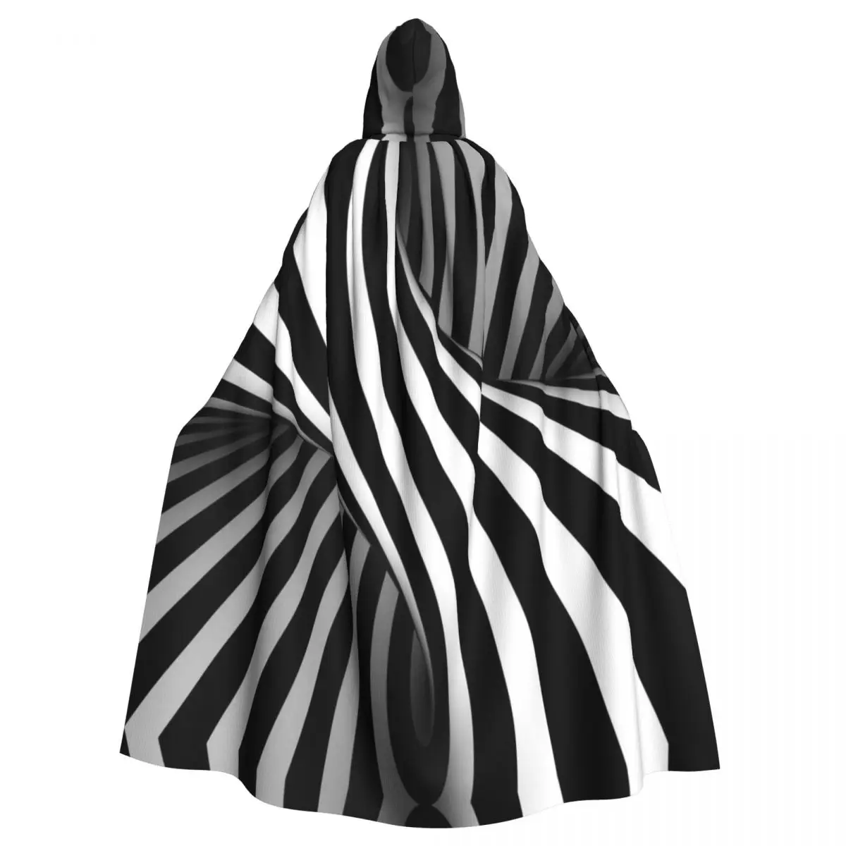 

Cosplay Medieval Costumes Abstract Swirl Hooded Cloak Capes Long Robes Jackets Coat Carnival