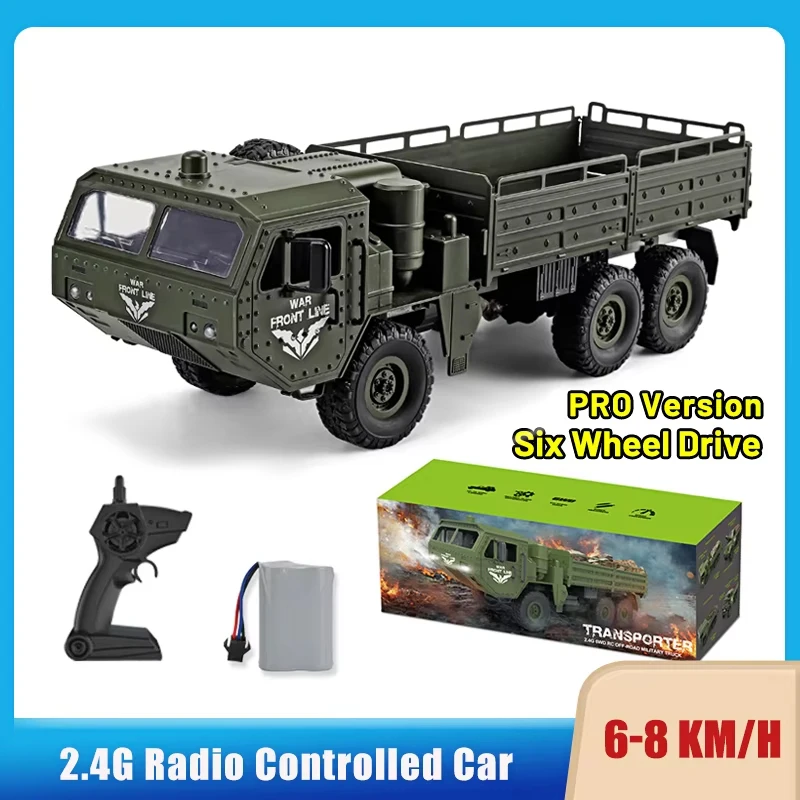 

Второе поколение 2,4G 6WD RC автомобиль внедорожный пульт дистанционного управления военный грузовик альпинистская машина игрушки для детей, взрослых, мальчиков, подарок на день рождения
