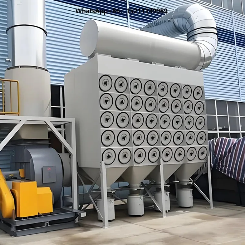 Pulse Filter Cartridge Dust Collector Welding Fume Cutting Industrial Cabinet-type Dust Collection Device