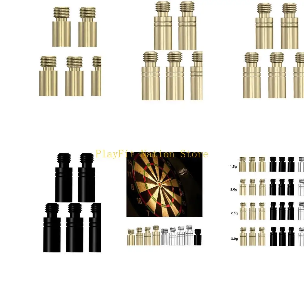 

242F 5 шт. Противовес дротика с резьбой 2BA Вес дротика 1,5 г/2 г/2,5 г/3 г Простота в использовании