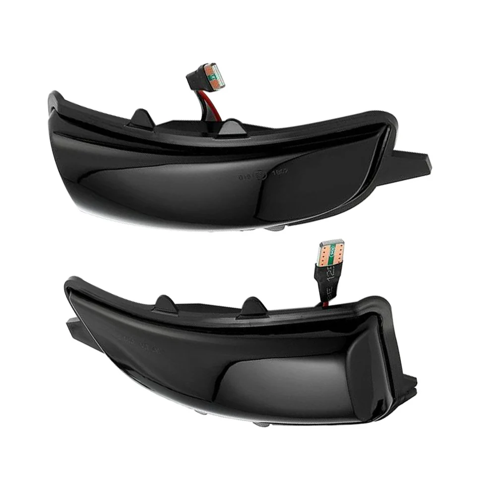 2 قطعة سيارة LED ديناميكية بدوره مصباح إشارة الوامض مؤشر الجانب مرآة مصباح LED لفولفو S40 S60 S80 C30 V50 V70