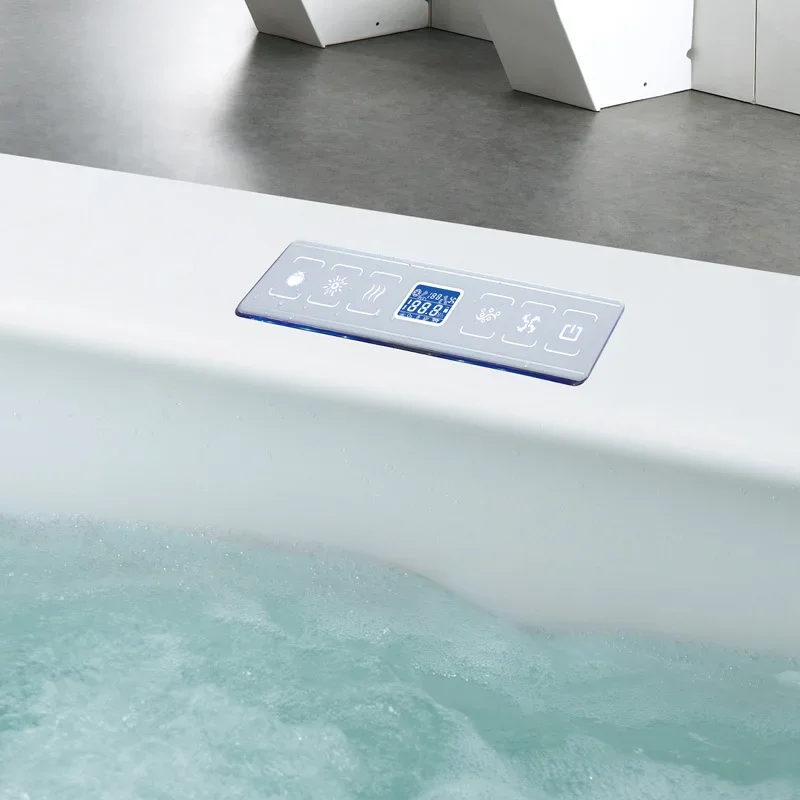 Vasca da bagno in acrilico B06/H06 o controller per vasca da bagno a temperatura costante con massaggio al surf integrato indipendente