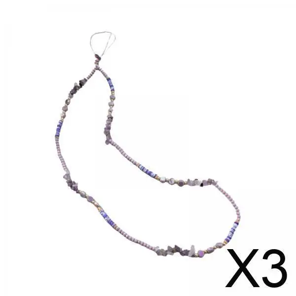 

Стильный брелок-ремешок для телефона с бусинами, многофункциональный шнурок-подвеска для украшения мобильного телефона