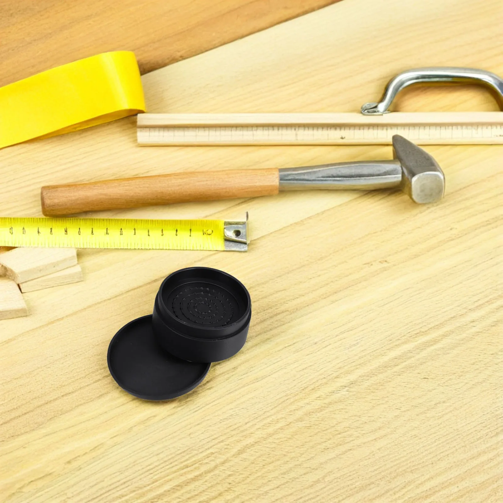 

4Pcs Stackable Rubber Bed Risers Nonslip Furniture Renovation Blocks for Sofa Chair Table Legs Height Elevation Risers