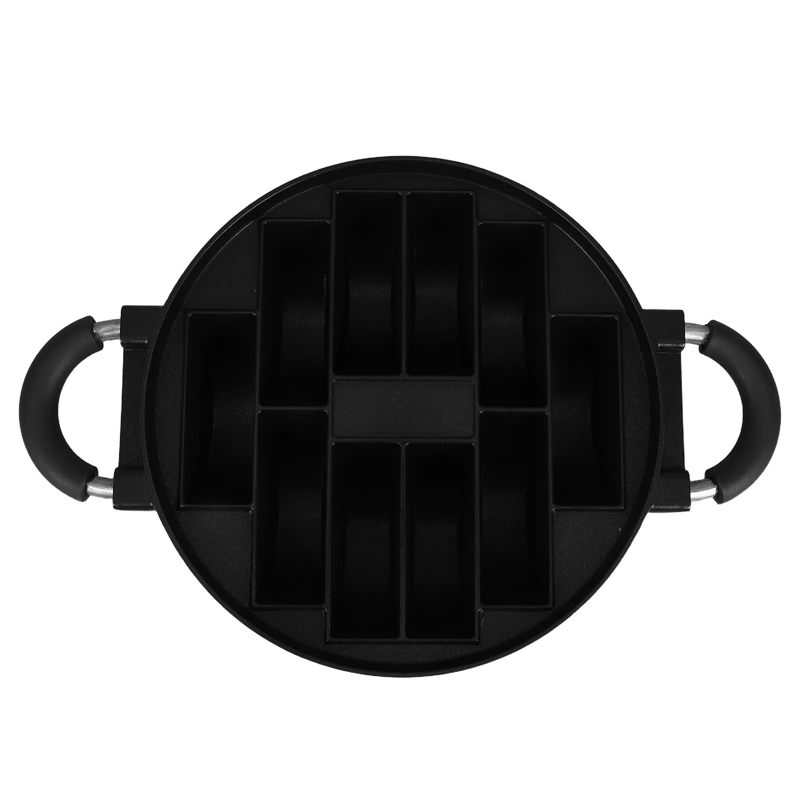 Brownie Pan Divider Cake Pop Mold 10 Hole Baking Tray Handle Individual Bread Slice Bakeware Breakfast Muffin Cookie Biscuit