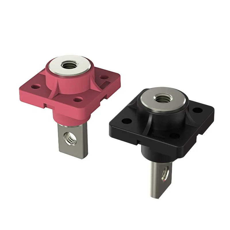 200A Pure Copper Terminal, Square Through-wall Battery Connector, High Current Energy Storage Wiring Post Accessory