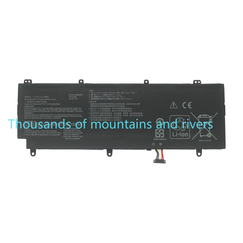 

KingSener C41N1805 Laptop Battery For ASUS ROG Zephyrus S GX531 GX531GX GX531GM GX531GS Series 0B200-03590000 15.4V 50Wh