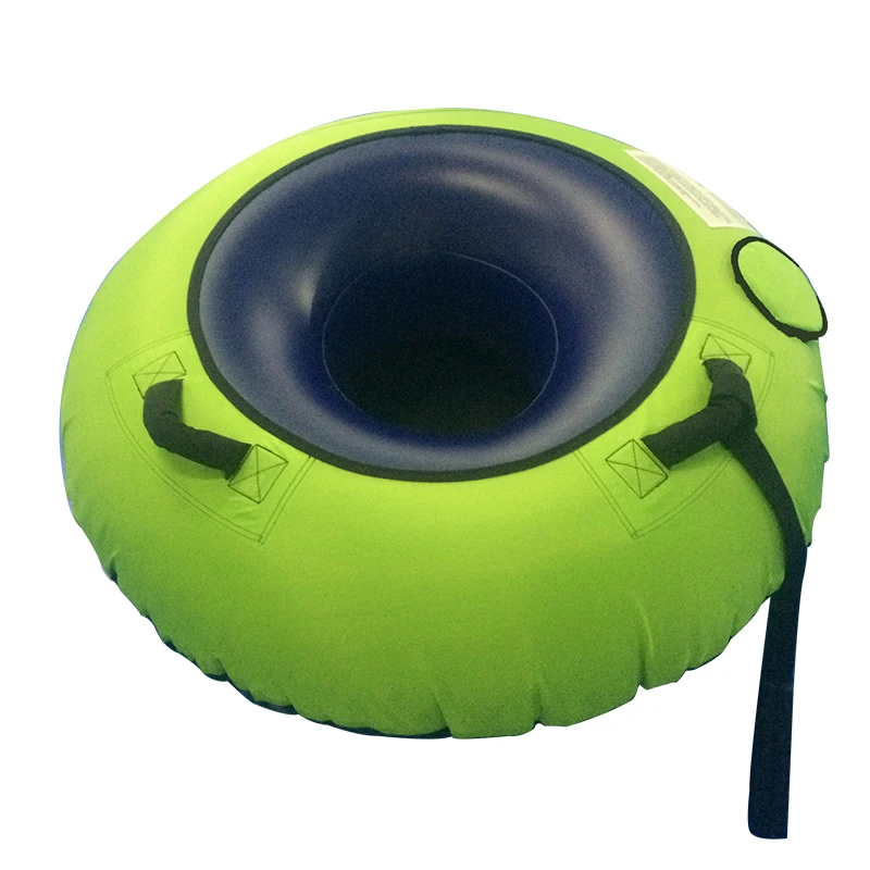 

Heavy-duty 1 Rider Inflatable Towable Snow Sled Tube with Nylon Cover