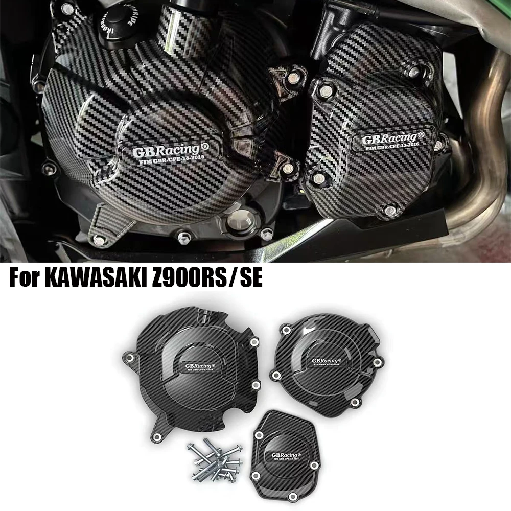 

FOR KAWASAKI Motorcycle Engine Hood GBRacing Protective Cover Accessories Z900RS 2018-2023 Z900RS SE2022-2023