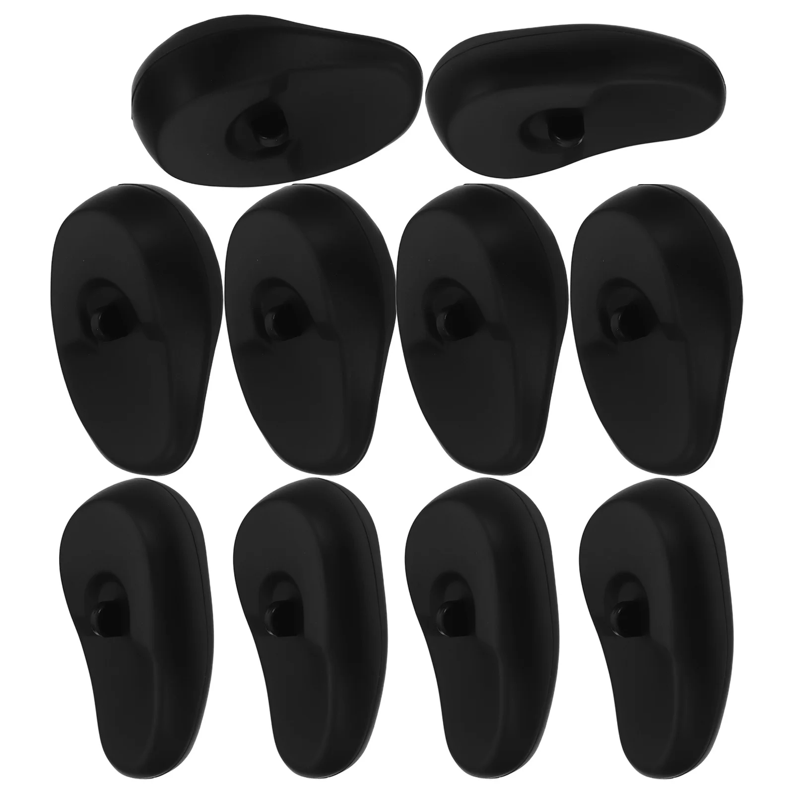 

6 Pairs Hair Dye Ear Shield Cap Shower Cover for Bleaching Coloring Earmuffs Protector
