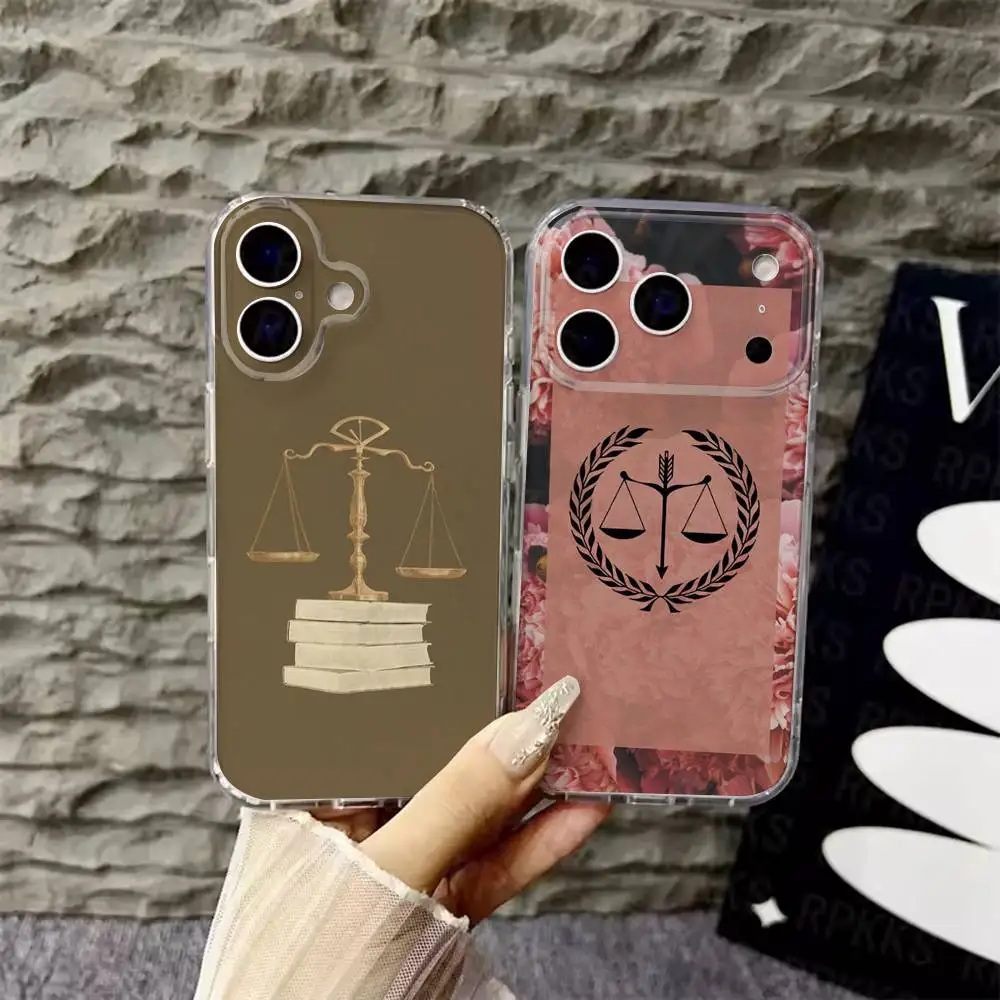 

Judge Justice Lawyer Phone Case For iPhone 6,16,15,14,13,12,11,17 Pro,Max,Plus,X,XS,XR,SE,Mini Transparent Soft Cover