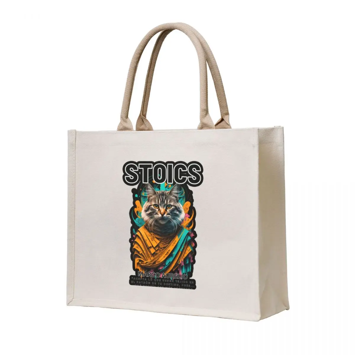 

Stoic Quotes - Marcus Aurelius Tote Bag female bag Large bags for women tote bags cloth bags