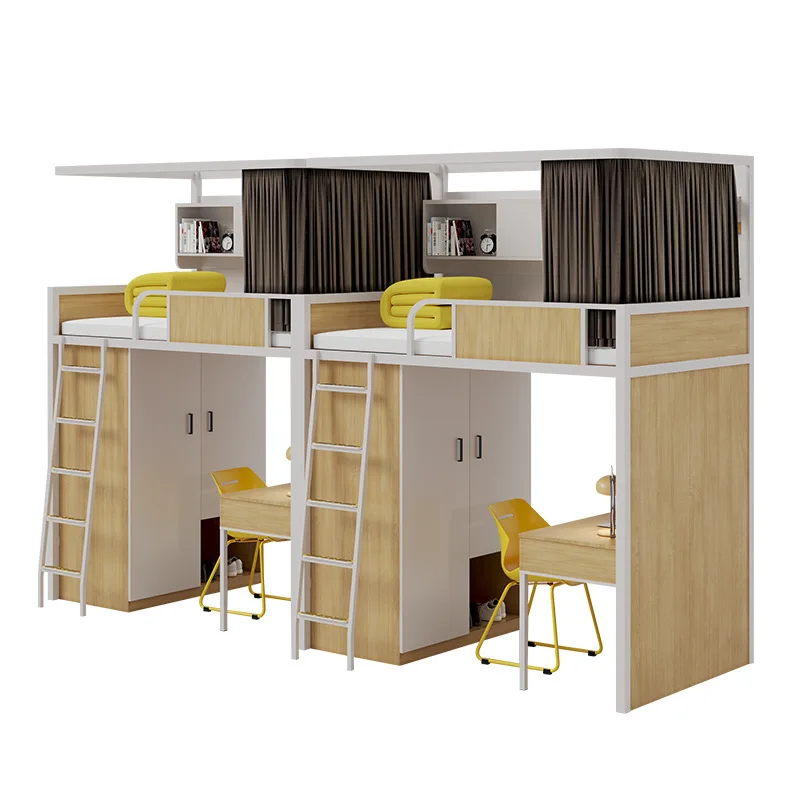 

Apartment: Student Dormitory Bed With Wardrobe, Desk, Under-table Bed