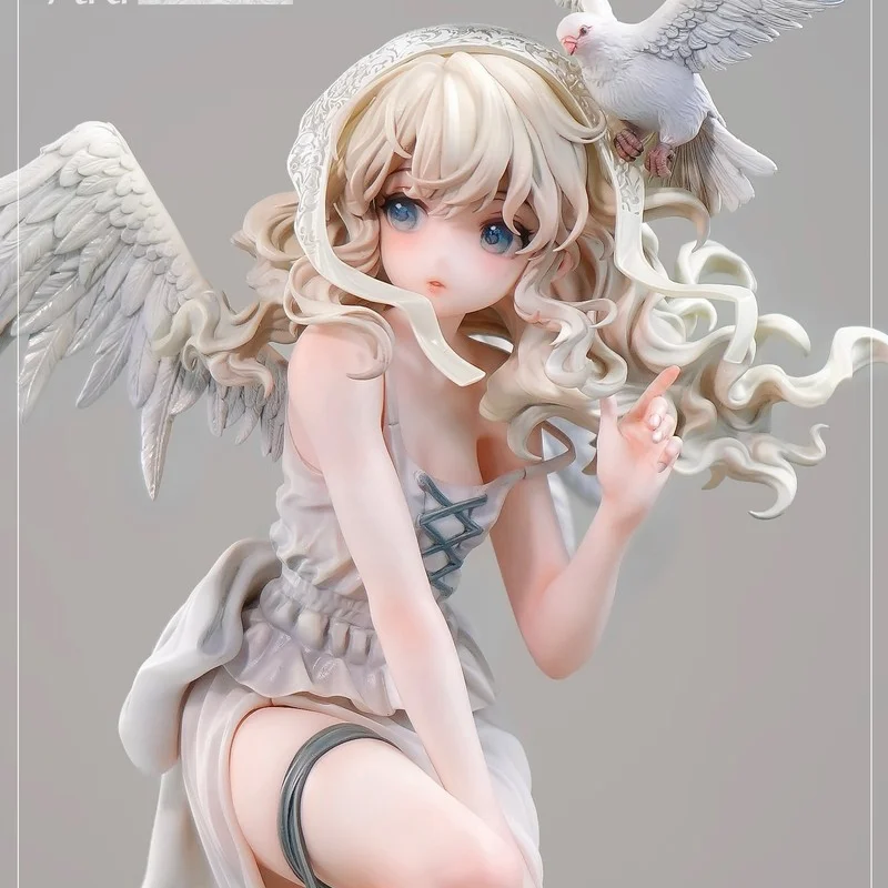 

Beautiful Girl Hand-Made Angel Ariel Hand-Made Anime Animation Peripheral Model Box Decoration Hand-Made Series Gifts