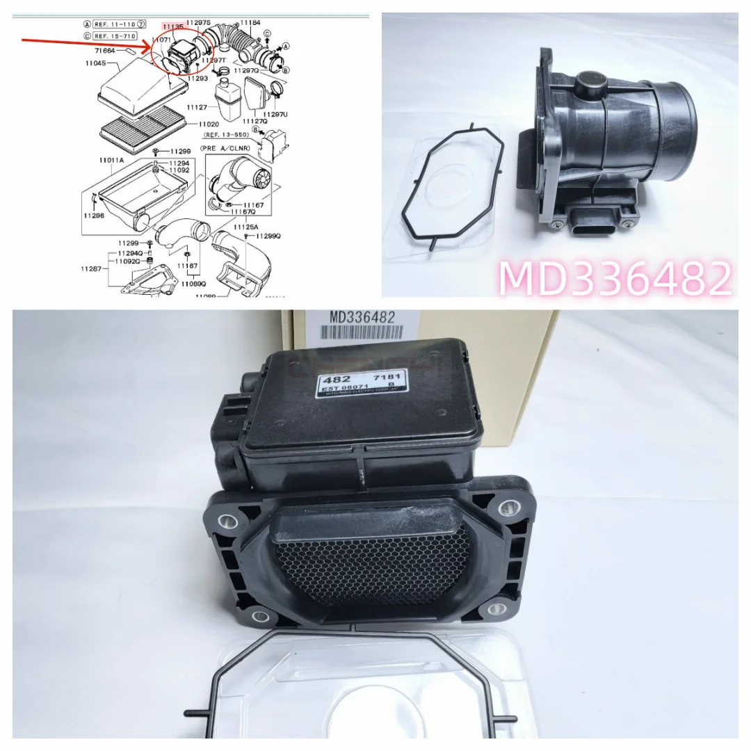 

Auto Air Flow Meters MD336482 E5T08071 MAF Sensors Fit For Pajero Montero Sport K89W K99W Shogun V65W V67W V75W V77W