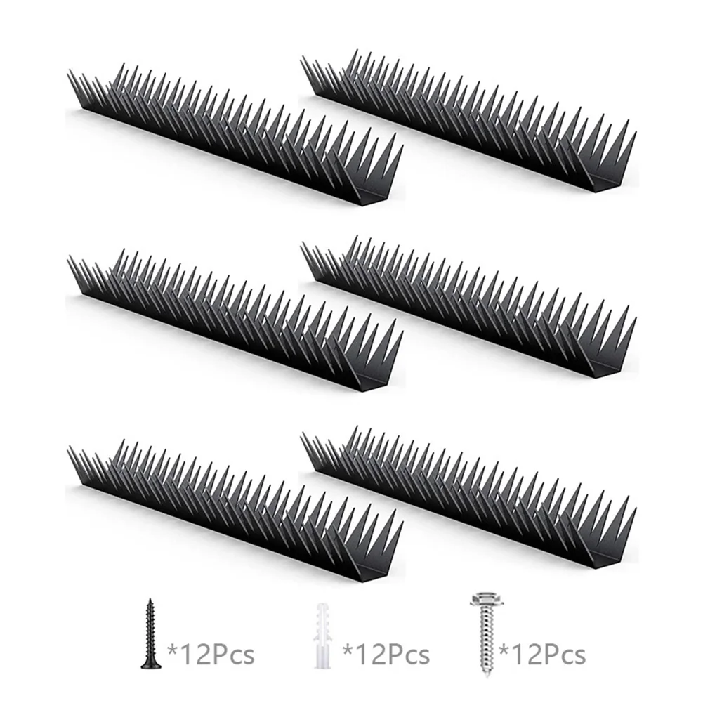 

1 Set Anti Climb Fence Spikes Metal For Outdoor Walls Garden Fences Wall Spikes Anti Cat Climb Bird Protect Railings