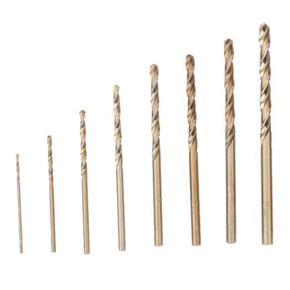 

M35 Cobalt Material M35 Cobalt Drill Bit Set Twist Drill Bit HSS Drill Bit HSS-CO Twist Drills 1.0-8.0mm Diameter