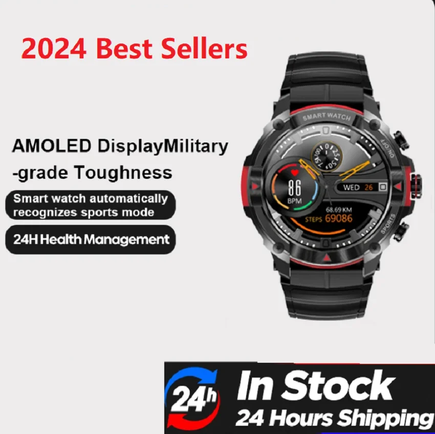 Smart watch 1.43 AMOLED Display 420mAH bluetooth call Military Toughness Waterproof Sport Smartwatch VS MOSS Ⅱ