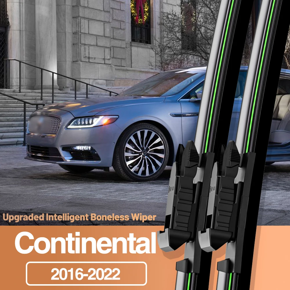 

2pcs For Lincoln Continental 2016-2022 Front Windshield Wiper Blades Windscreen Window Accessories 2017 2018 2019 2020 2021