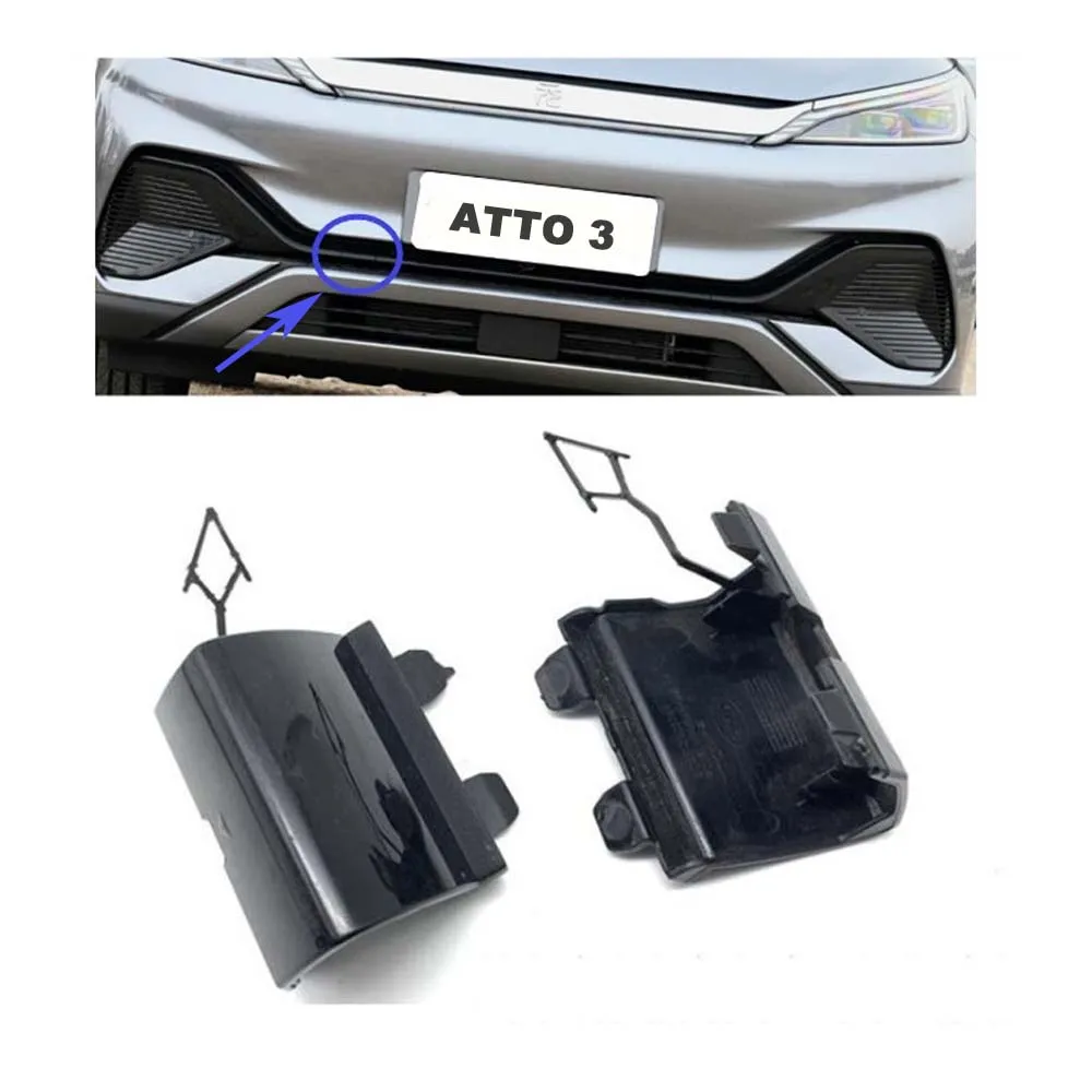 Automotive Parts Electric Car Accessories Front Bumper Towing Hook Cover Tow Cover For BYD ATTO3 ATTO 3 EV 2021 2022 2023 2024