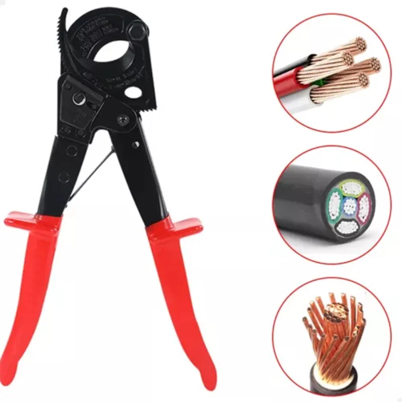 Cutting Pliers Ratchet Scissors Cables 32 Up to 240mm - Premium Tool for Precision Cuts