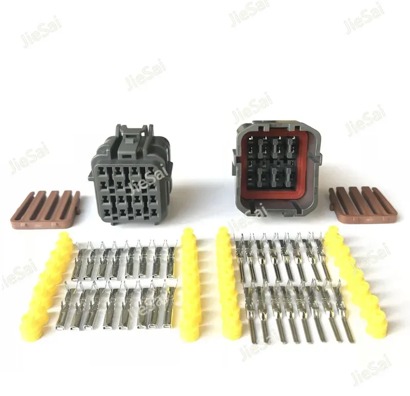 

16 Pin KET 7123-7564-30 7222-7564-40 Female Male Automotive Connector Auto Socket For Car