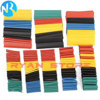 127 328 530PCS Times Shrink Heat Shrink Tube Set Insulated Heat Shrinkable Sleeve For Wire Connection Data Line Protection