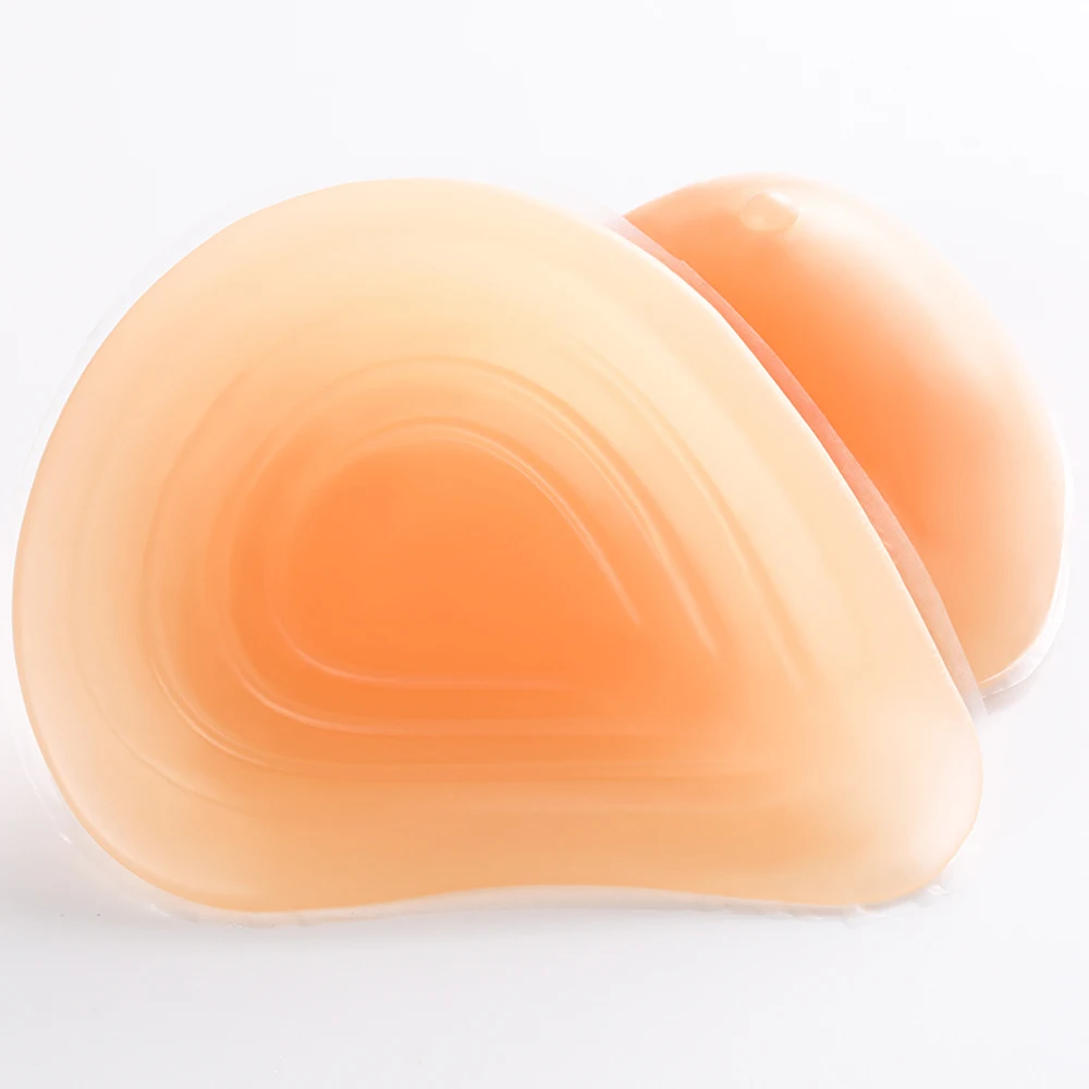 Silicone Breast 150g-500g  Silicone Breast Form Supports Artificial Spiral Silicone Chest Fake False Breast Prosthesis