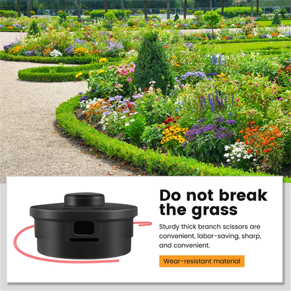 Cabeça do aparador para Stihl, acessórios para cortadores de grama, FS55, FS56, FS66, FS76, FS90, Rep 4002 710, 2168, 25-2