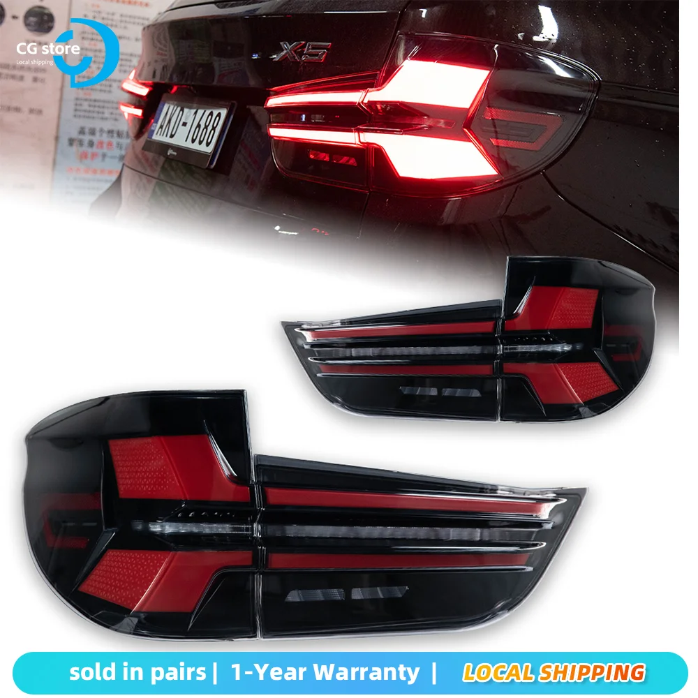 CG Car Styling LED Tail Light Assembly for BMW X5 F15 X5M 2013-2018 Rear Lamps Upgrade replacement parts Auto Accessories