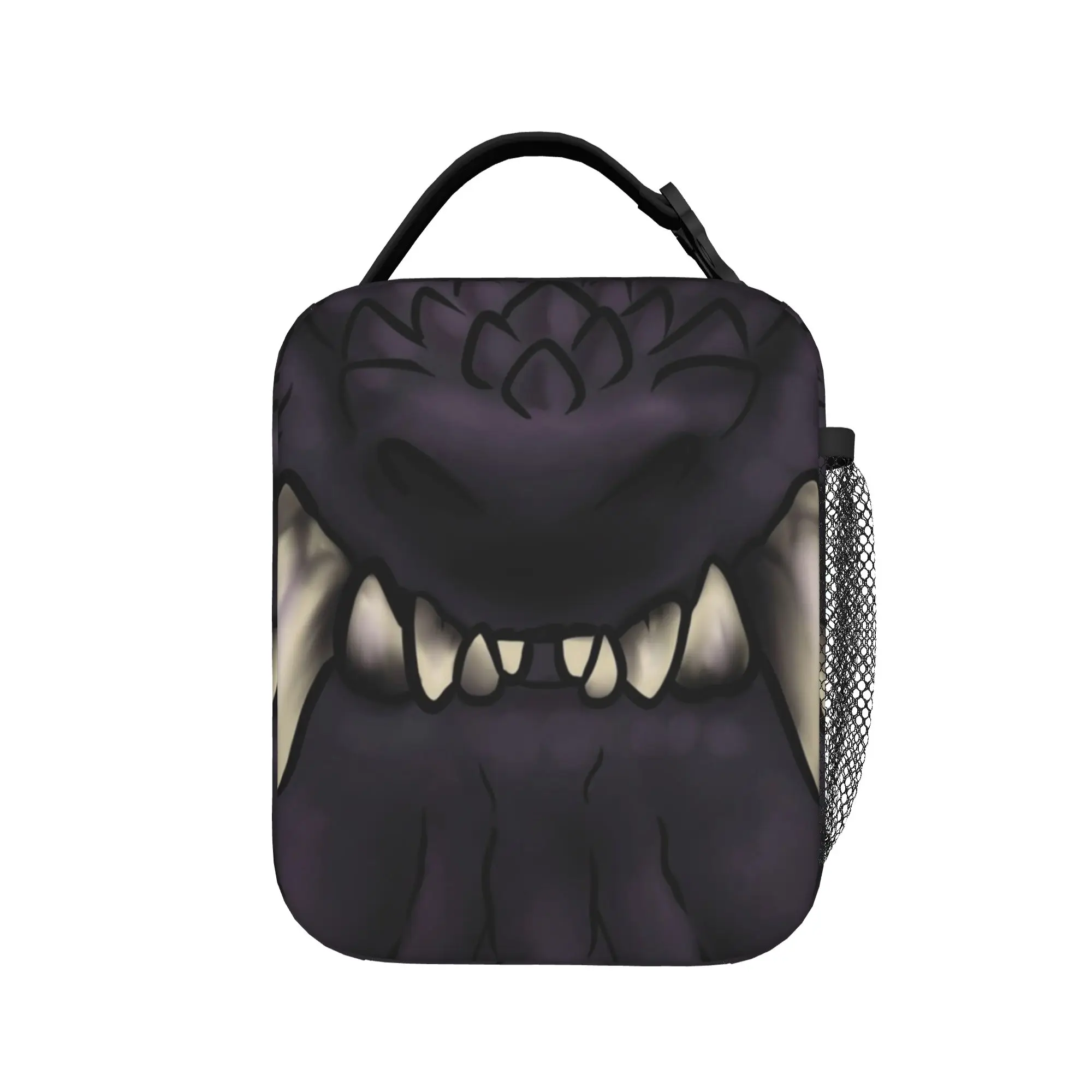 Monster Hunter Nergigante Insulated Lunch Bags Thermal Bag Meal Container Kanji Game MHW Tote Lunch Box Food Bag College  Travel