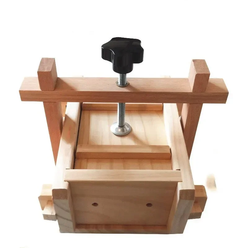 

DIY Wooden Tofu Press Mould Set Homemade Cheese Tofu Mold Soybean Curd Tofu Making Mold Kitchen Accessories Cooking Tool