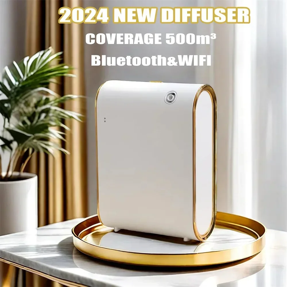 Smart Aroma Diffuser Waterless Scent Diffuser Intelligent Machine Air Fresheners for Home Hotel Scent Machine Room Fragrance