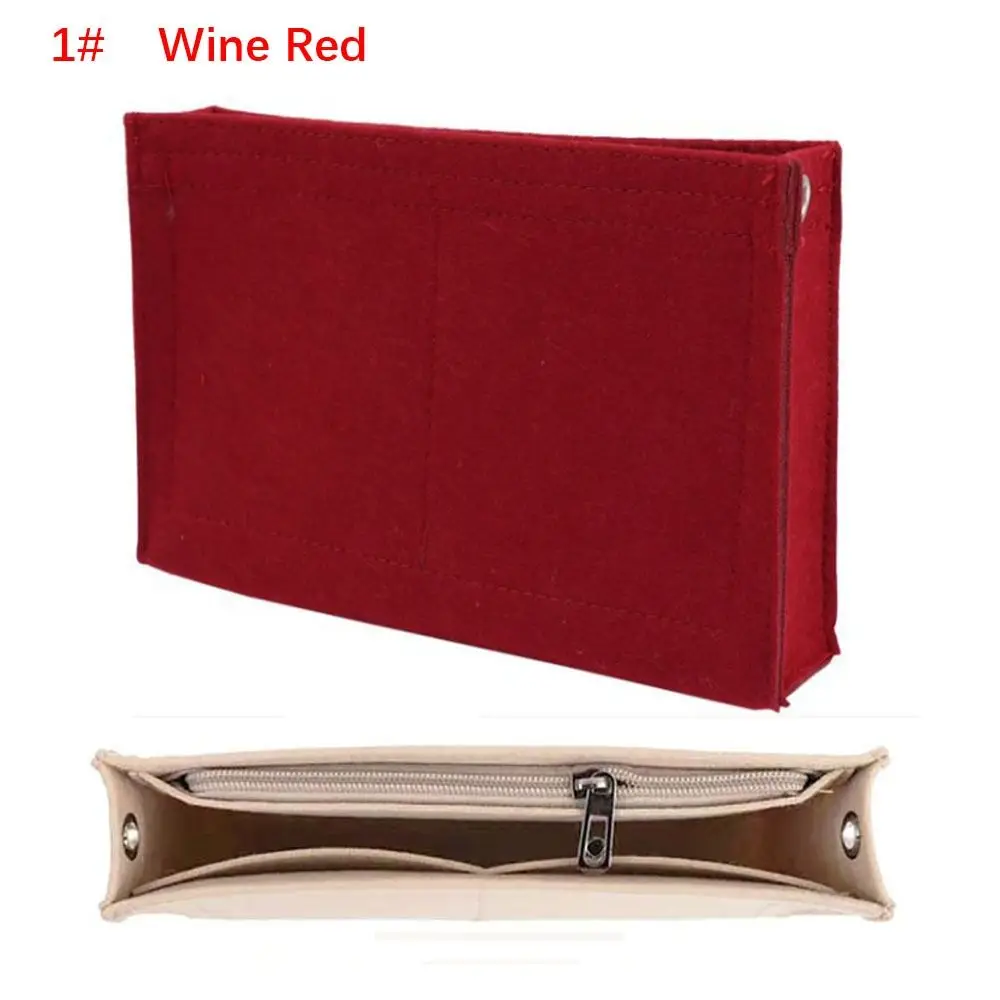 

Durable Felt Felt Insert Bag Storage Organization Purse Liner Bag Support Portable Inner Lining Bag