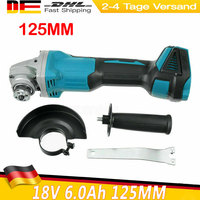 18V Cordless Brushless Angle Grinder 6.0Ah 125mm For Makita DGA504 Brushless Lithium Battery Multi-Purpose Angle Grinder Tool