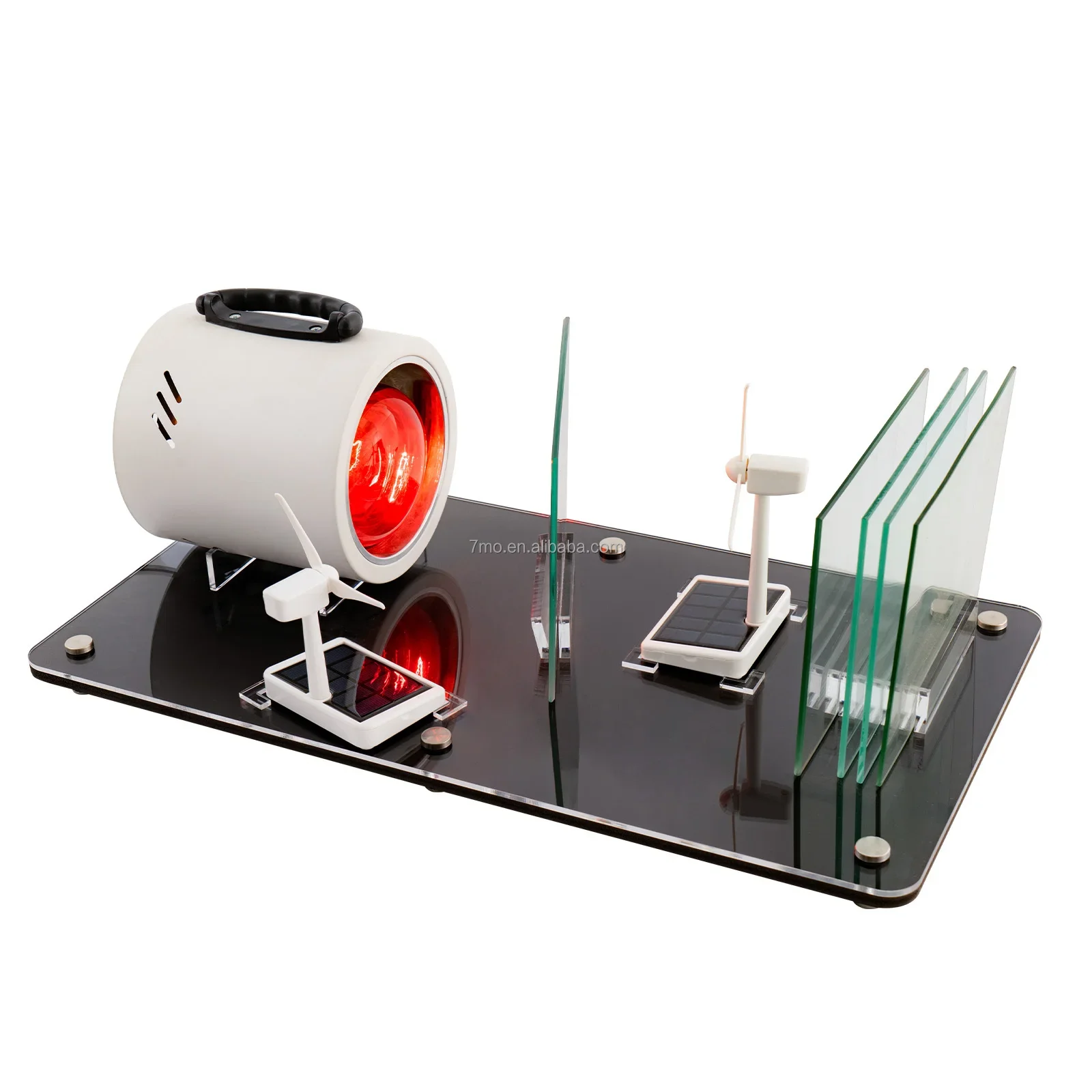 2025/7mo Professional Solar Film Transmission Meter Testing Machine Window Film Heat Rejection Testing Demonstration Kit