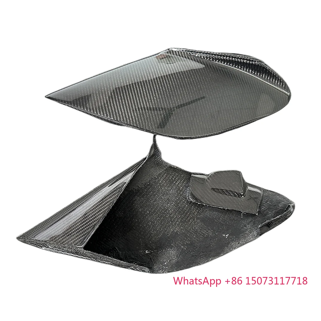 

For 488 Carbon Fiber Side Vent for 488 GTB Spider Dry Carbon Fiber Rear Side Fender air Vents