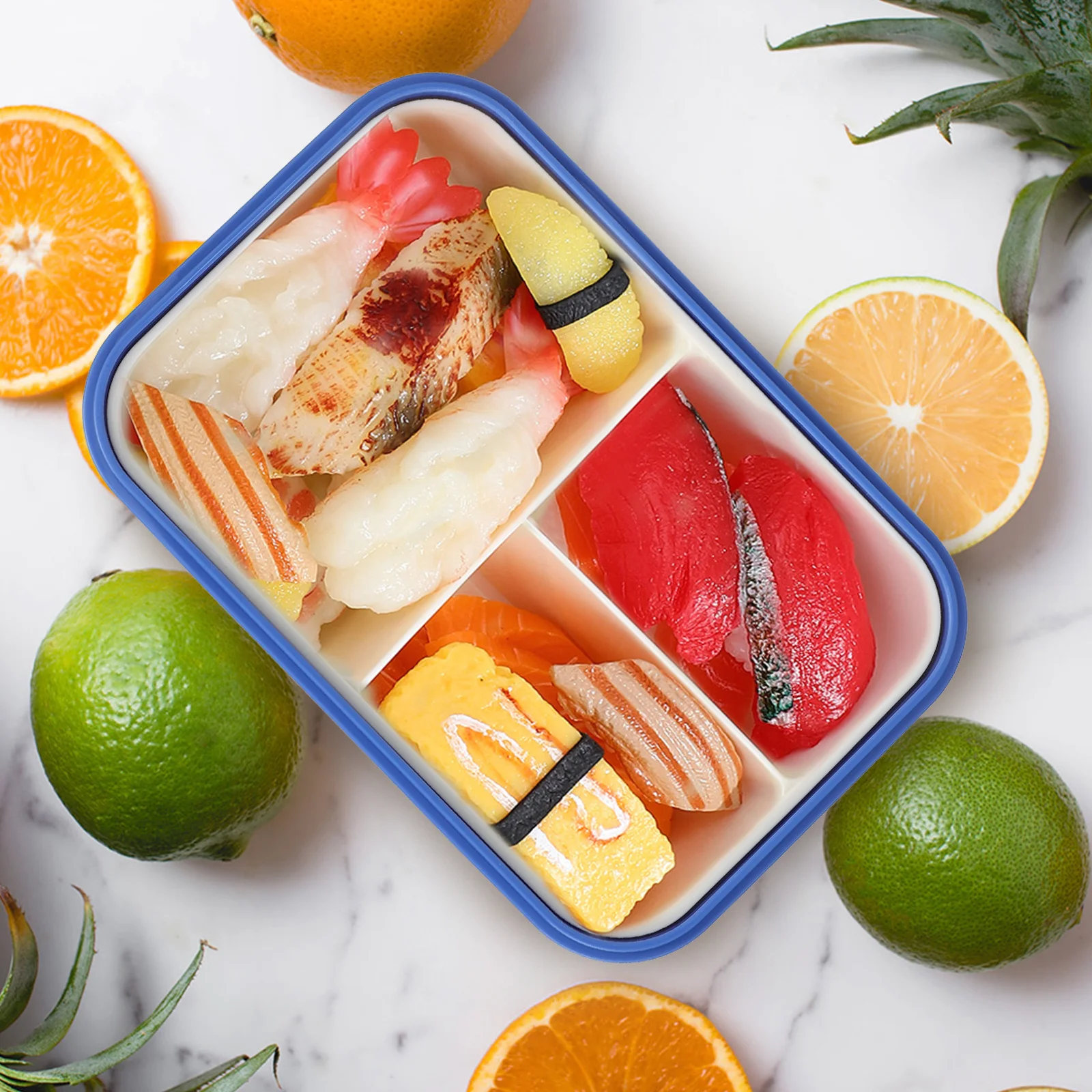 

1pcs With Compartments Leakproof Lunch Container For Adults Kids Portable Food Storage Microwave Safe Freezer Friendly