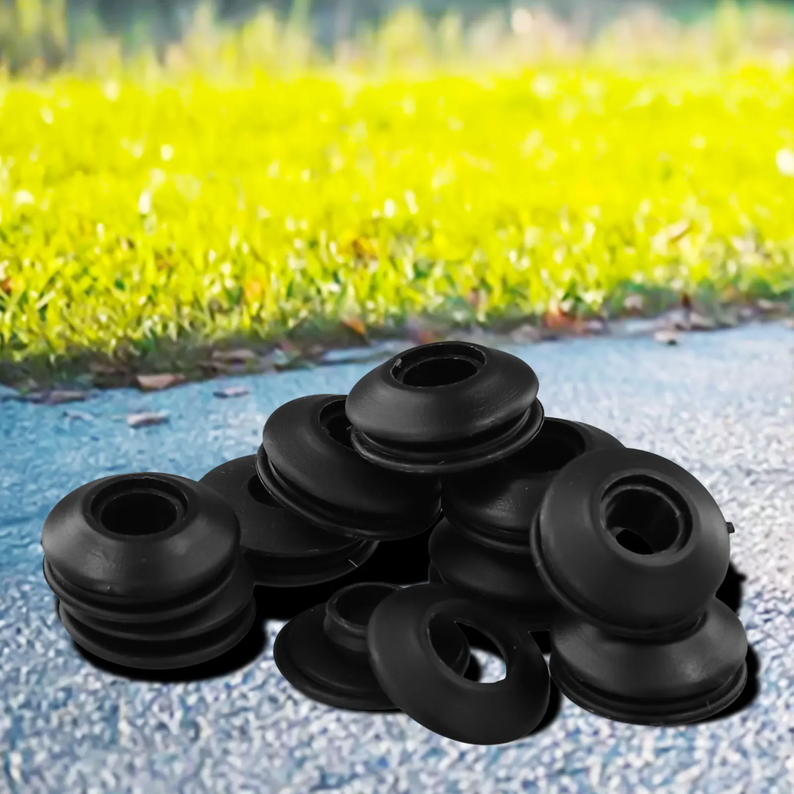 50/10PCS Plastic Eyelets Set Quick And Easy Installation Suitable For Repairing Tarpaulins And Securing Solar Covers
