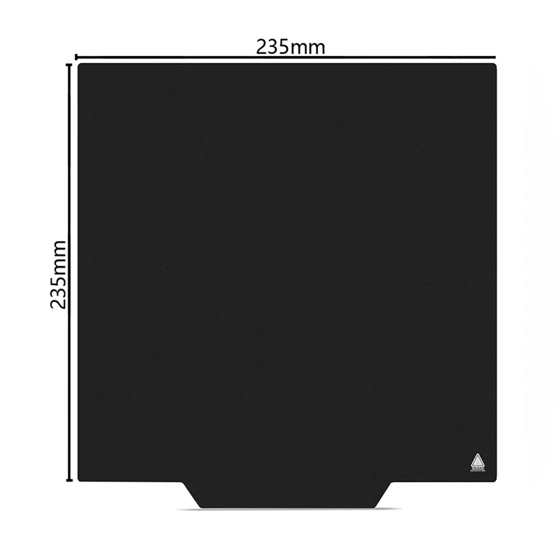 Surface de construction magnétique de bande de feuille d'autocollant de plate-forme de lit chaud de l'imprimante 3D 235x235mm pour le Ender-3 de Creality/Ender-3 pro/Ender-5