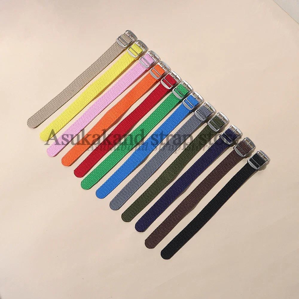 14mm 16mm 18mm 20mm 22mm cinturini in tessuto di nylon cinturino per Rolex per cinturino Perlon uomo donna braccialetto sportivo universale