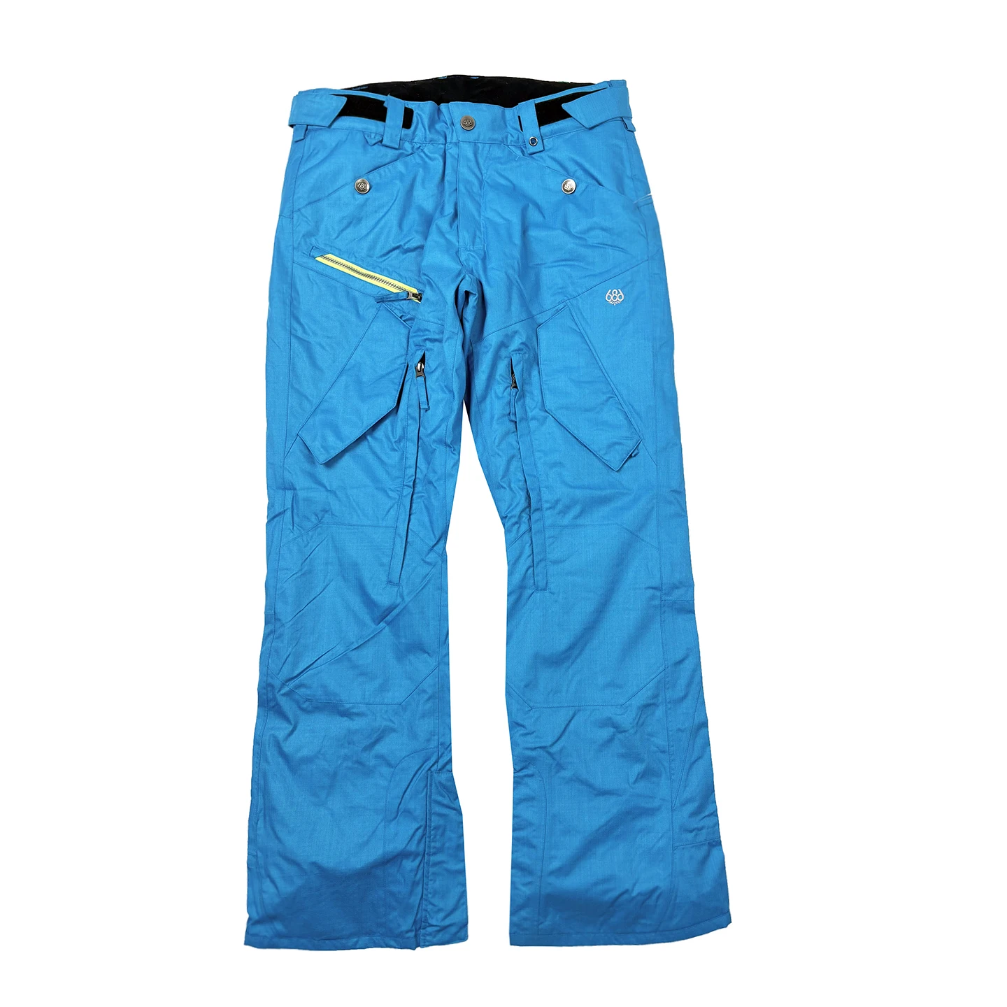 men's-ski-pants-winter-cotton-filled-outdoor-low-waist-adjustable-windproof-waterproof-warmth-breathable-snowproof-design