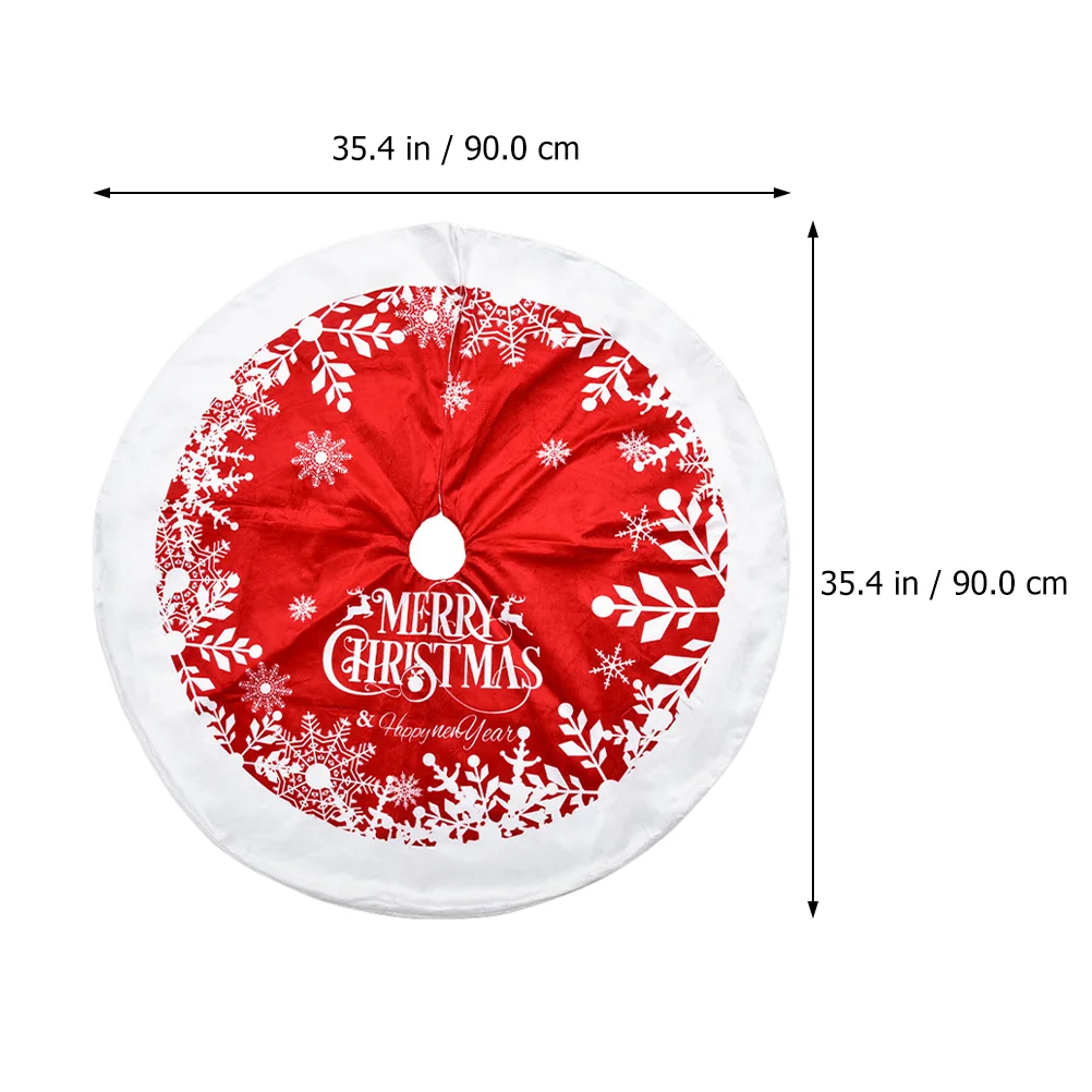 クリスマスツリースカート、クリスマスエプロン装飾、お祭りの装飾、布アクセサリー
